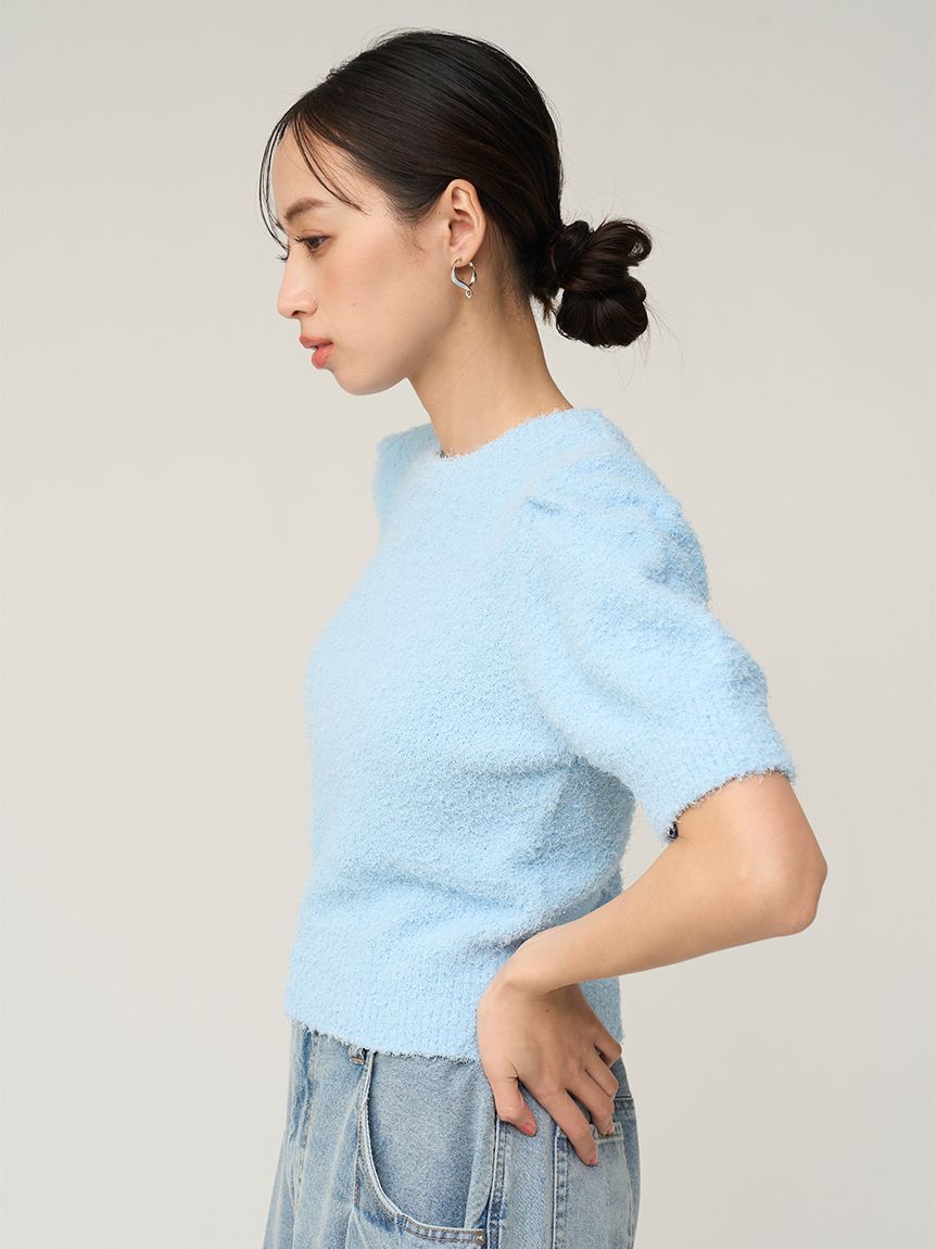 SNIDEL「ファンシーヤーンニットプルオーバー」|ニット・セーター|