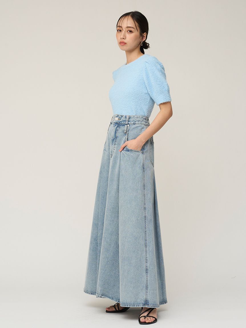 SNIDEL「ファンシーヤーンニットプルオーバー」|ニット・セーター|