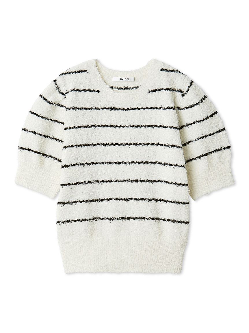 SNIDEL「ファンシーヤーンニットプルオーバー」|ニット・セーター|BORDER