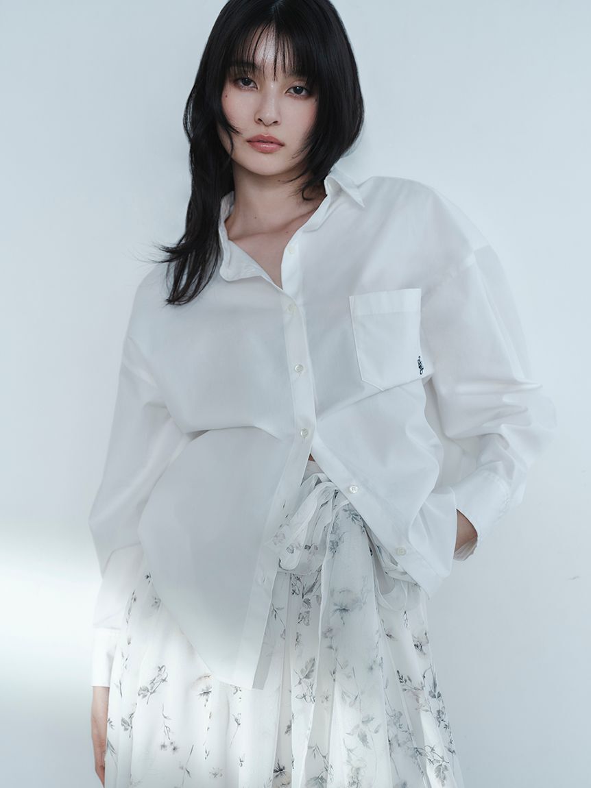 FRAY I.D「カメリアスタンダードシャツ」|シャツ・ブラウス|