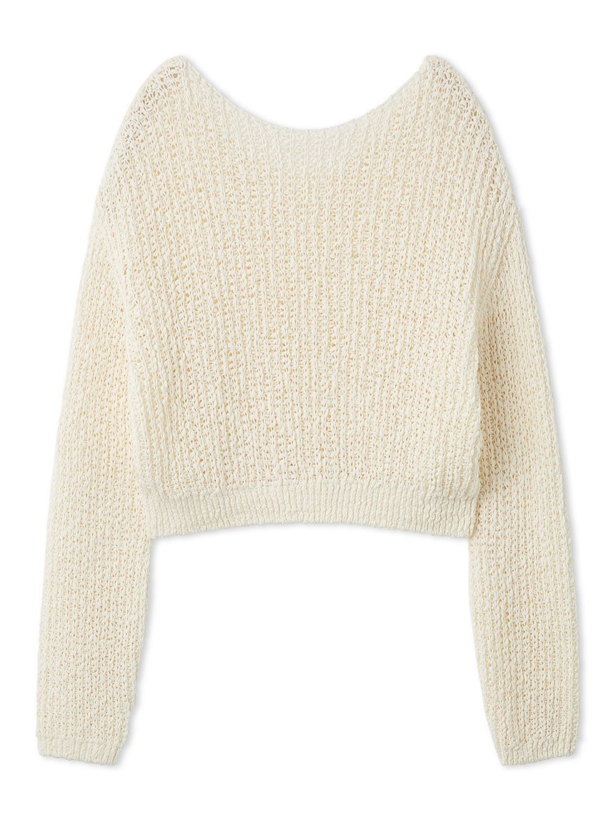 FRAY I.D「スラブコットンローゲージニット」|ニット・セーター|