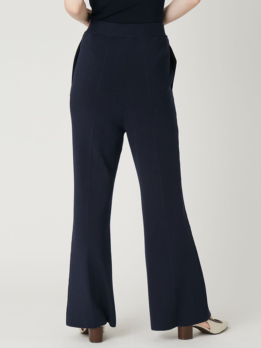 FRAY I.D「シルクブレンド美脚ニットパンツ／ウォッシャブル」|チノ|