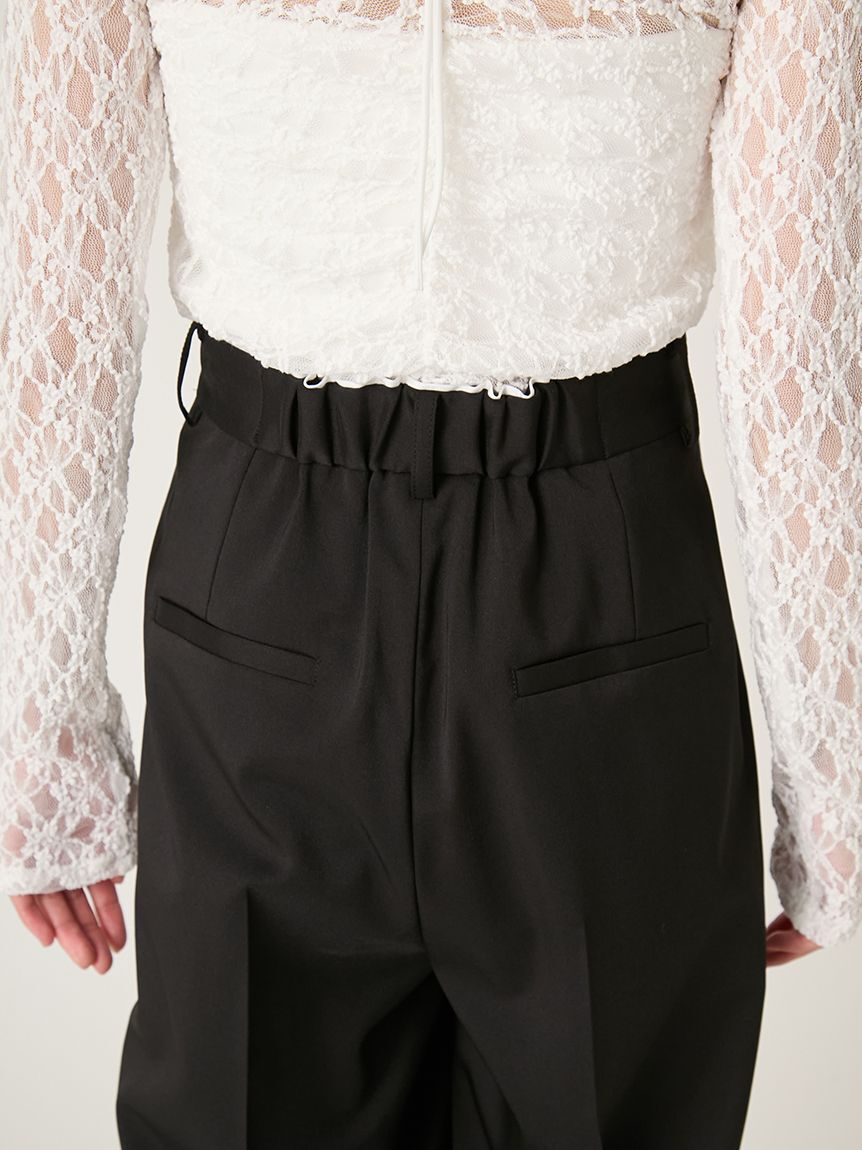 FRAY I.D「ツータックラインパンツ」|チノ|