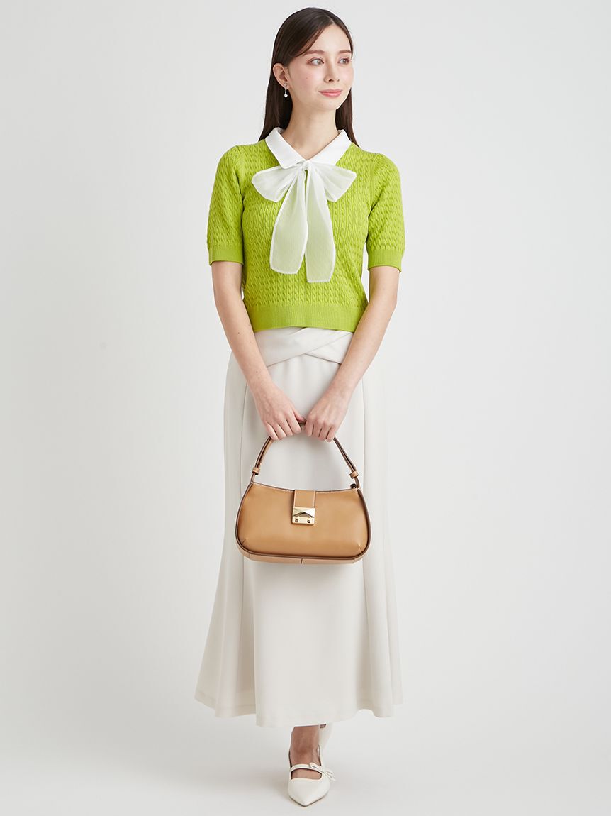 CELFORD「デタッチャブルケーブルニットプルオーバー」|ニット・セーター|