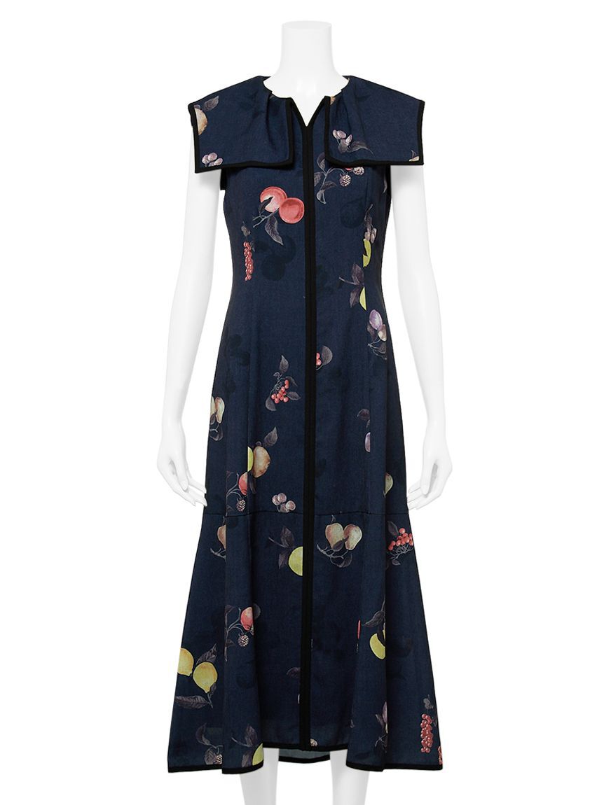 CELFORD「【洗える】フルーツプリントワンピース」|ワンピース|