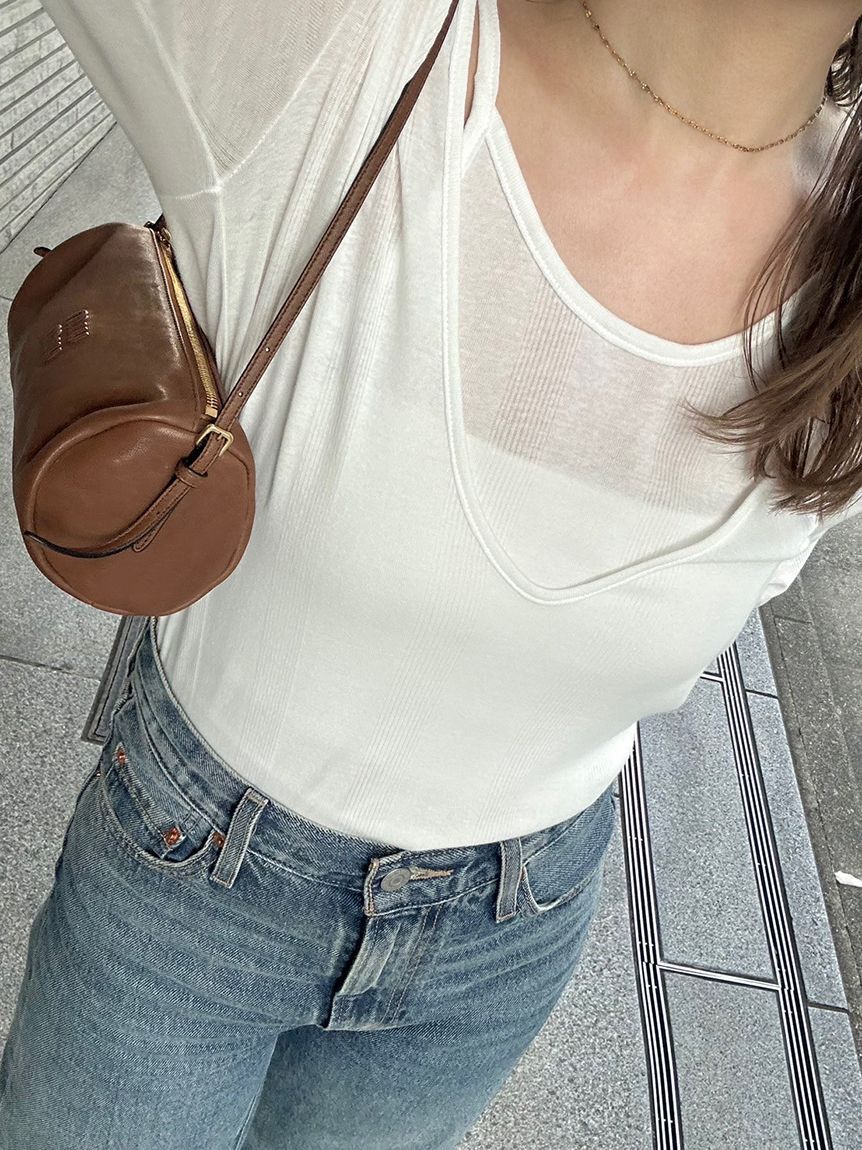 styling/「【MILLER&times;styling/】レイヤード2WAYトップ」|Tシャツ・カットソー|