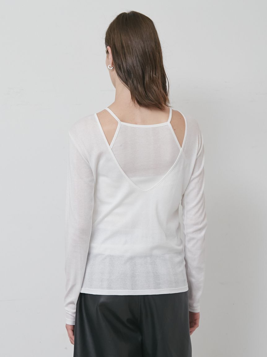 styling/「【MILLER&times;styling/】レイヤード2WAYトップ」|Tシャツ・カットソー|