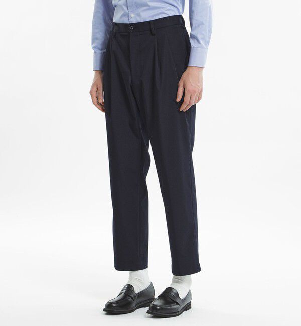MACKINTOSH PHILOSOPHY「トロッター トラウザーズ #001（ナンバーワン）フラットギャバジン」|スラックス|