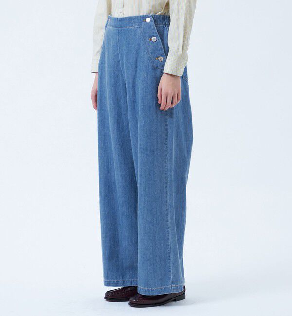 MACKINTOSH PHILOSOPHY「【2025年春夏モデル】コットンリネンデニムマリンパンツ」|デニム|