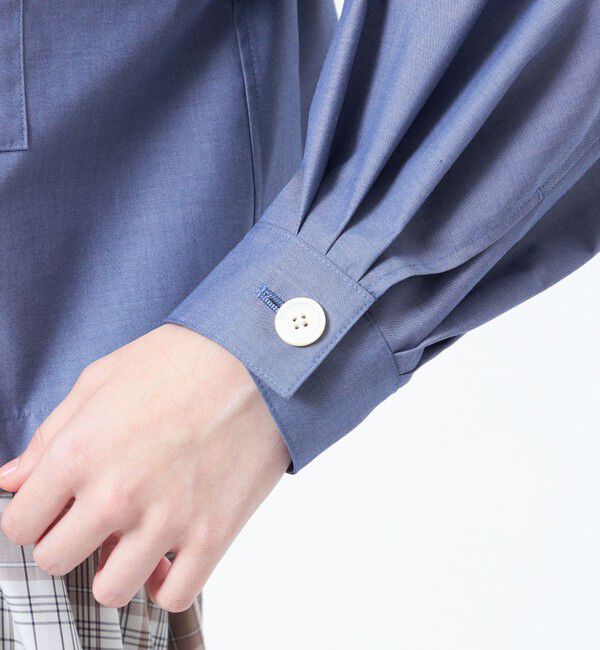 MACKINTOSH PHILOSOPHY「クロップドシャツブルゾン」|シャツ・ブラウス|