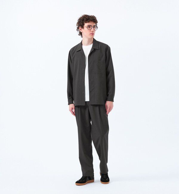 MACKINTOSH PHILOSOPHY「トロッター シャツカバーオール エクストラファイントロピカル」|ブルゾン・スタジャン|