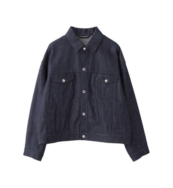 MACKINTOSH PHILOSOPHY「GREY LABEL デニムトラッカージャケット」|ブルゾン・スタジャン|ネイビー