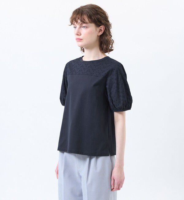 MACKINTOSH PHILOSOPHY「レーススリーブカットソー」|Tシャツ・カットソー|