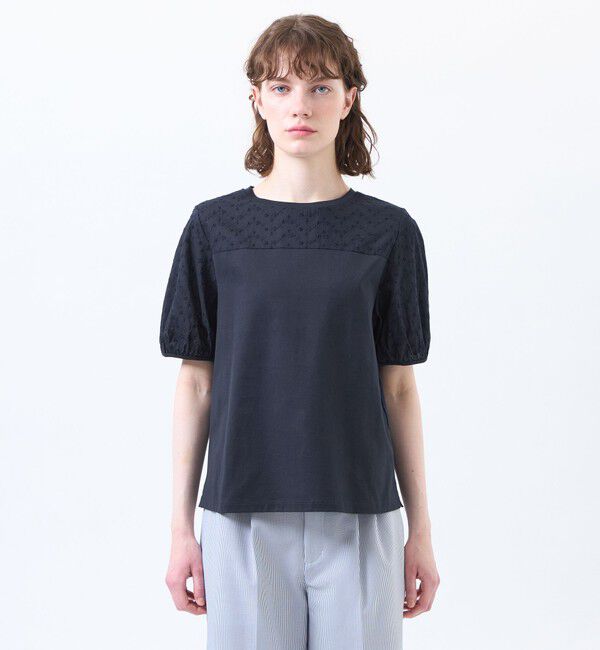 MACKINTOSH PHILOSOPHY「レーススリーブカットソー」|Tシャツ・カットソー|