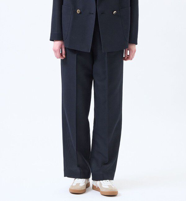 MACKINTOSH PHILOSOPHY「【Alby Easy Pants Wide(アルビーイージーパンツワイド)】Leno Cloth製」|その他|ネイビー
