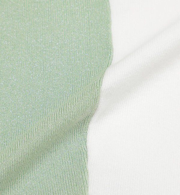  「2フェイスショートスリーブトップス」|ニット・セーター|