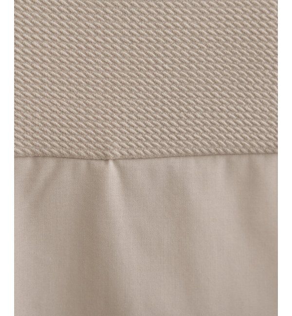 ikka「異素材切り替えサイドリボンプルオーバー」|その他|