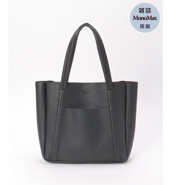 ikka「【雑誌MonoMax4月号掲載】シュリンクポケ付きトートバッグ「小泉孝太郎さん着用モデル」」|トートバッグ|
