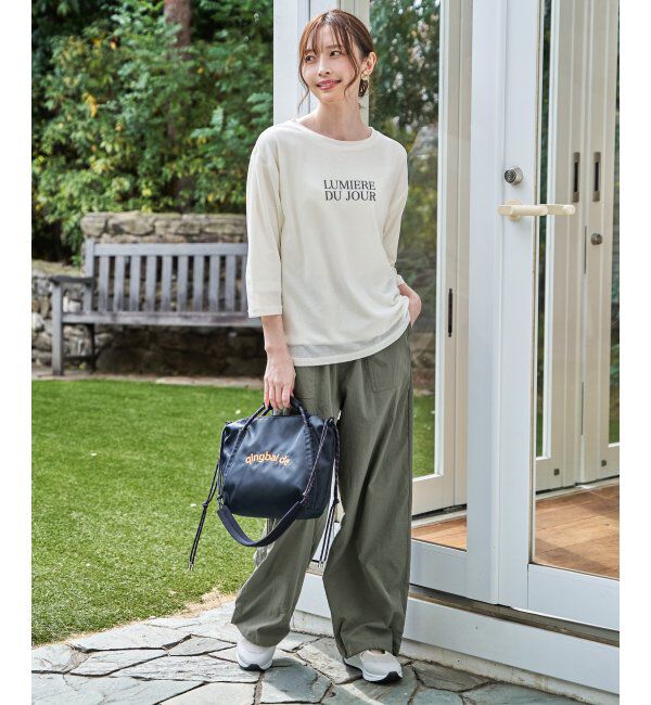 ikka「【雑誌InRed5月号掲載】撥水ロゴ入りミニトートバッグ」|その他|