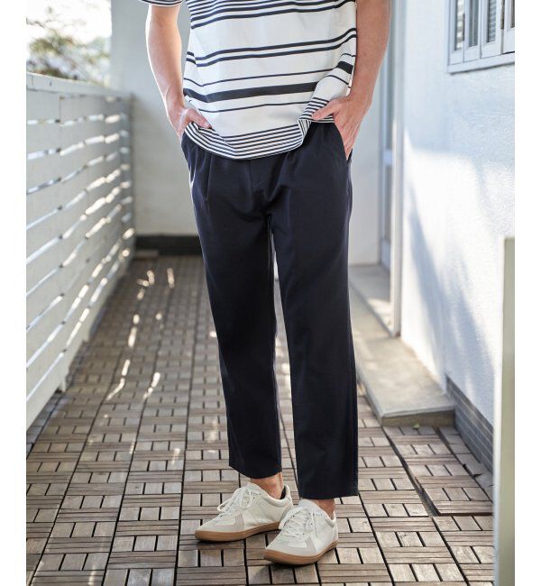 ikka「【セットアップ対応】Reflax(R)冷感UVイージーアンクルパンツ」|その他|