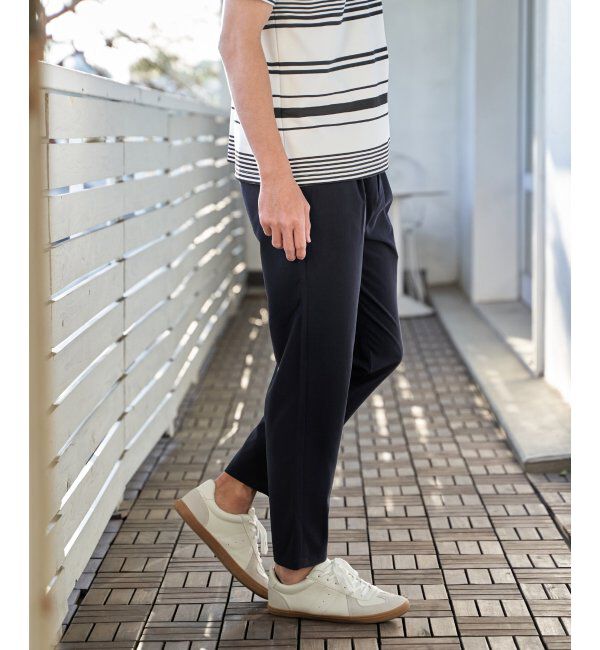 ikka「【セットアップ対応】Reflax(R)冷感UVイージーアンクルパンツ」|その他|