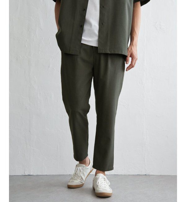 ikka「【セットアップ対応】Reflax(R)冷感UVイージーアンクルパンツ」|その他|