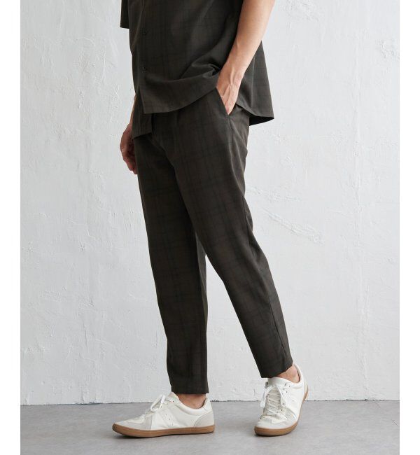 ikka「【セットアップ対応】Reflax(R)冷感UVイージーアンクルパンツ」|その他|