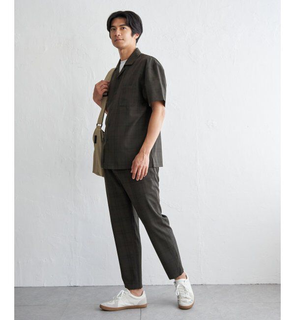 ikka「【セットアップ対応】Reflax(R)冷感UVイージーアンクルパンツ」|その他|