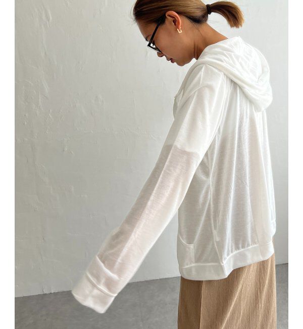 Lbc with Life「UVパーカーM」|その他|オフホワイト