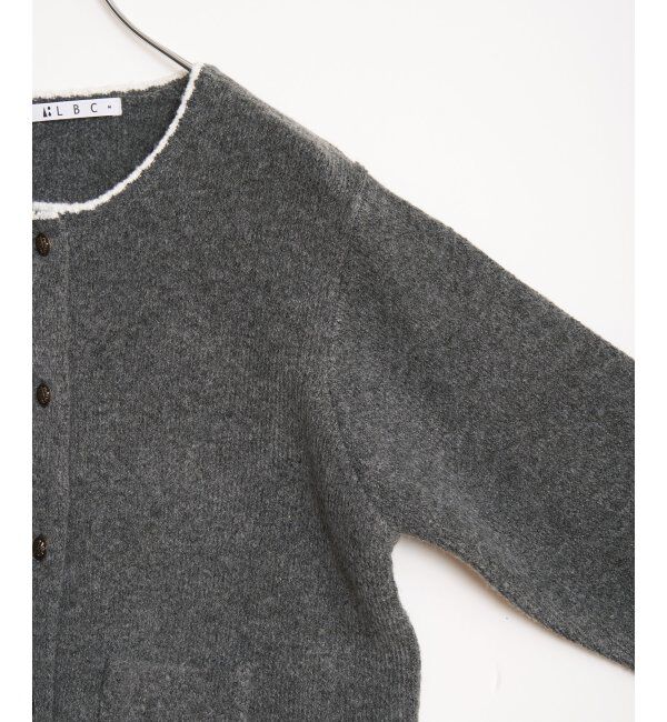 Lbc with Life「配色ポケットショートカーディガン」|カーディガン|