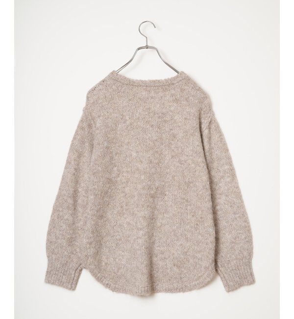 Lbc with Life「モヘヤタッチラウンドヘムPO」|カーディガン|