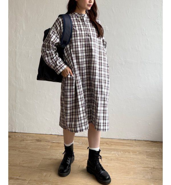 Lbc with Life「コットンMIX 3WAYタックワンピース」|ワンピース|