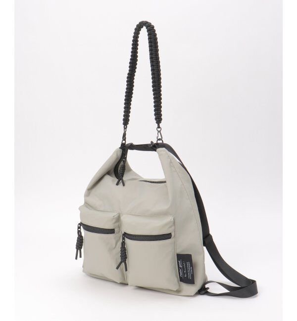 Lbc with Life「撥水ナイロン3WAYリュック」|その他|ライトグレー