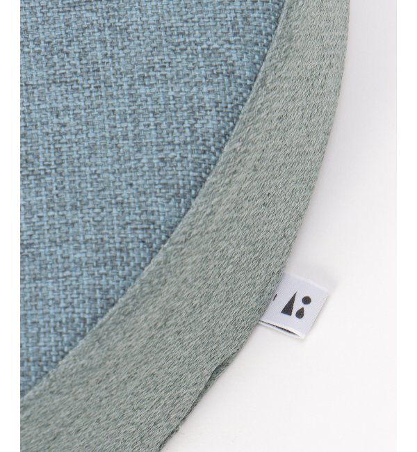 Lbc with Life「スラブ&ヘリンボンシートクッション ラウンド H8cm」|クッション・クッションカバー|