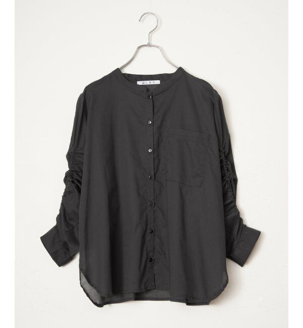 Lbc with Life「80コットンシャーリングシャツ」|シャツ・ブラウス|チャコール