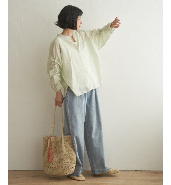 Lbc with Life「80コットンシャーリングシャツ」|シャツ・ブラウス|