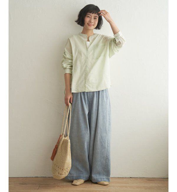 Lbc with Life「80コットンシャーリングシャツ」|シャツ・ブラウス|