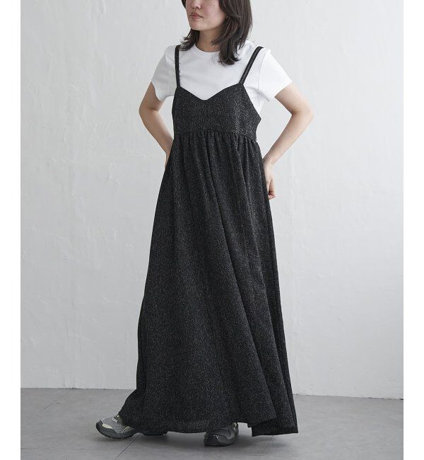 VENCE share style「サマーツィードキャミワンピース」|ワンピース|