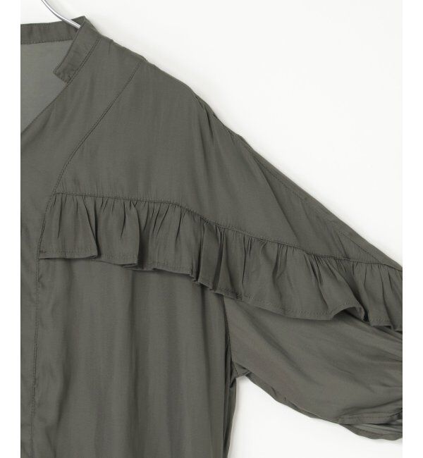 VENCE share style「袖フリルブラウス」|シャツ・ブラウス|