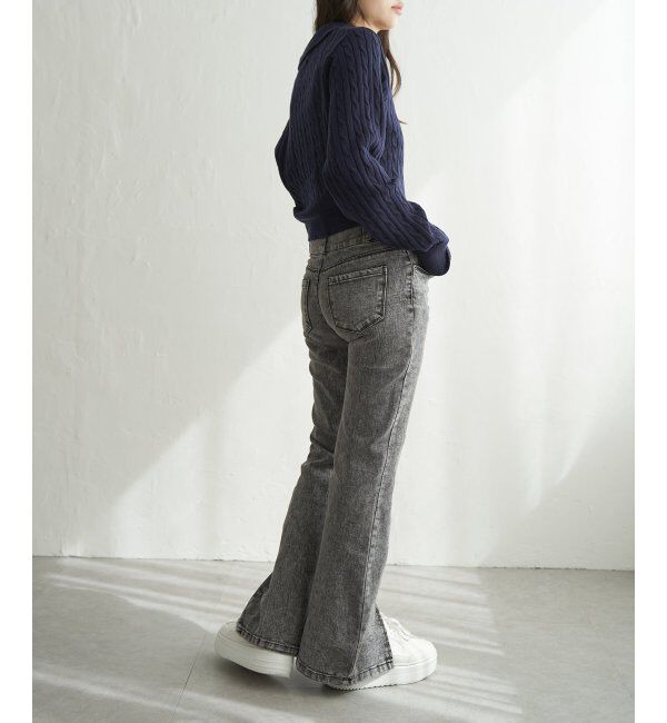 VENCE share style「BEVERLY HILLS POLO CLUB ケーブル編みポロカーデ」|カーディガン|