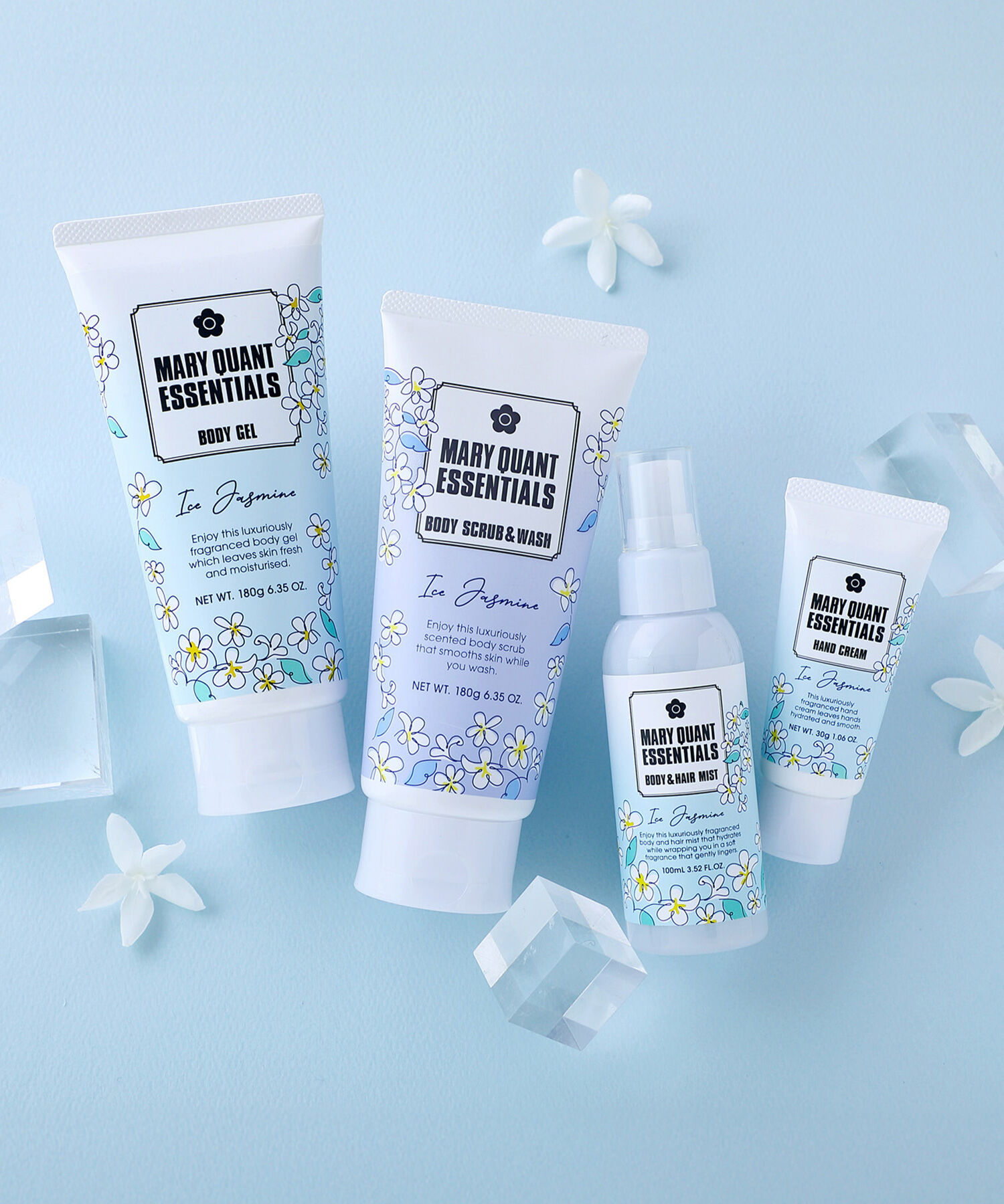 MARY QUANT「『数量限定』エッセンシャルズ ボディ ジェル（アイスジャスミンの香り）」|ボディ保湿|