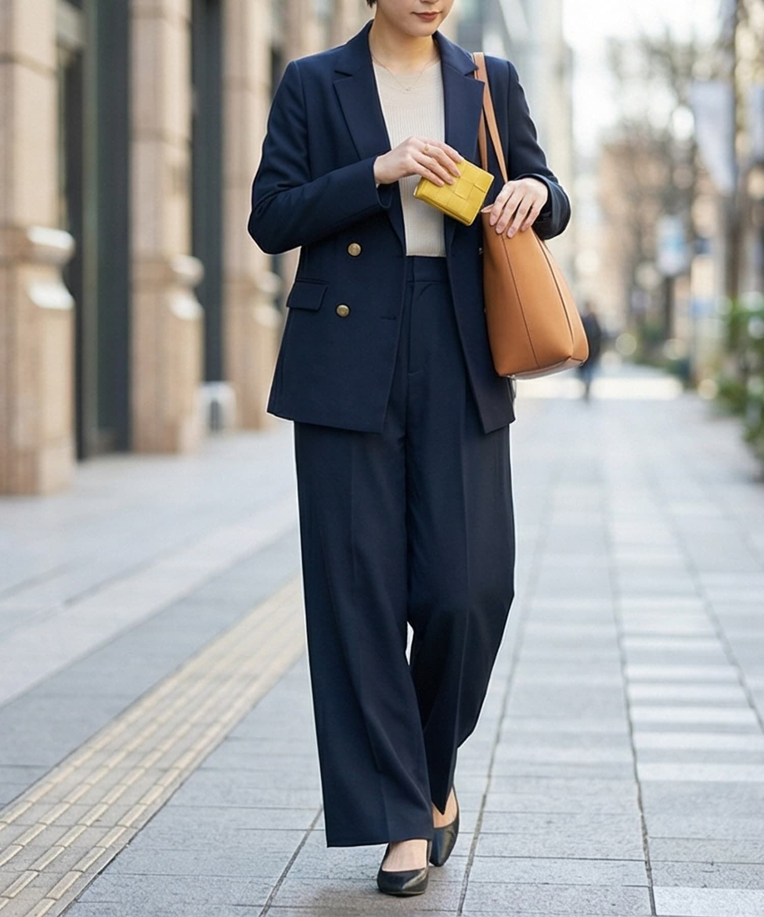 STYLE DELI「【DELI by】編み込みリアルレザー二つ折りウォレット」|財布|