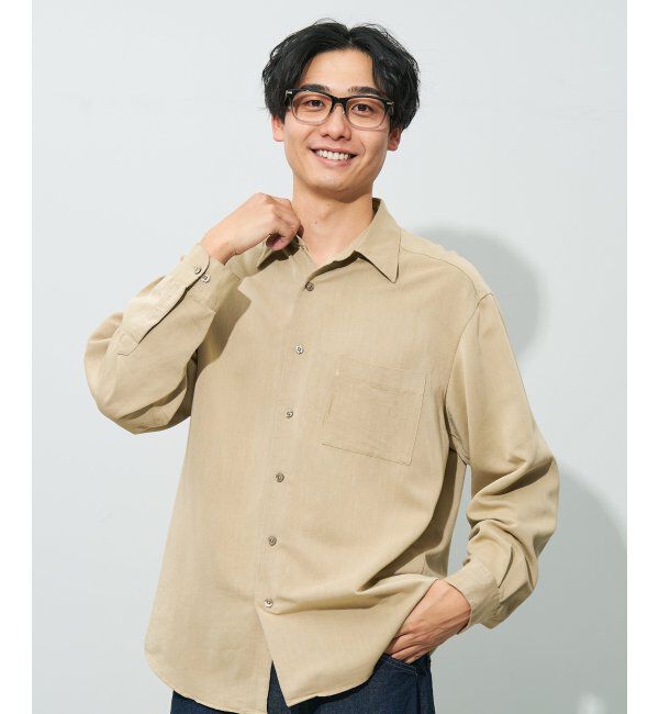  「ウェリントン型 メガネ | レザー調 ラバーテンプル 眼鏡 伊達メガネ 度付き CLASSIC レンズ交換券付」|メガネ|