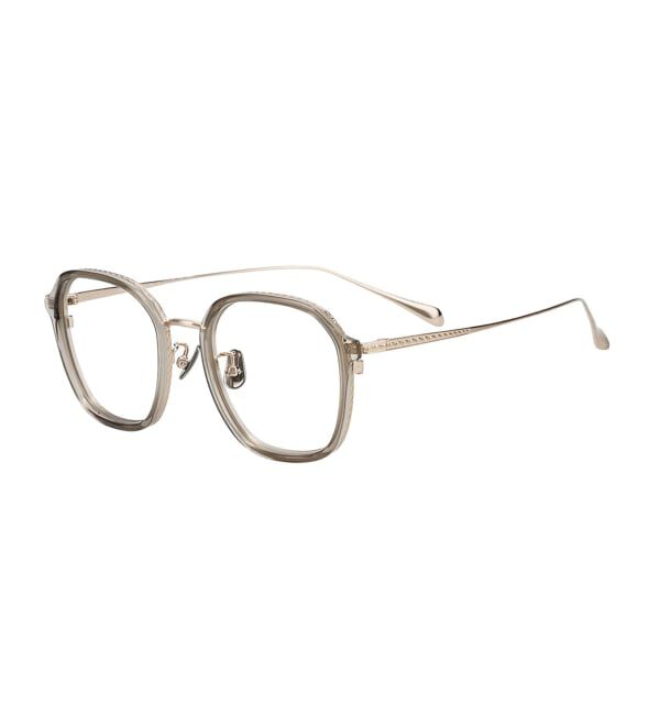  「ウェリントン型 メガネ | チタン 高級感  度あり 度なし メンズTITANIUM (ビジネス) レンズ交換券付」|メガネ|