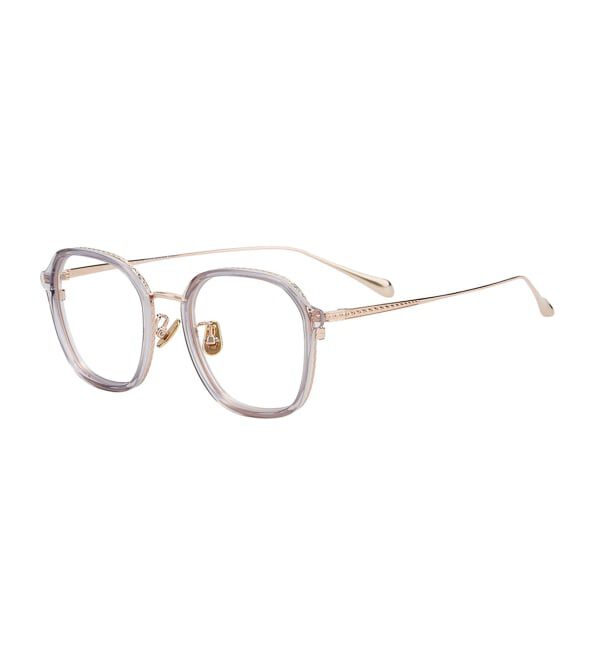  「ウェリントン型 メガネ | チタン 高級感  度あり 度なし メンズTITANIUM (ビジネス) レンズ交換券付」|メガネ|