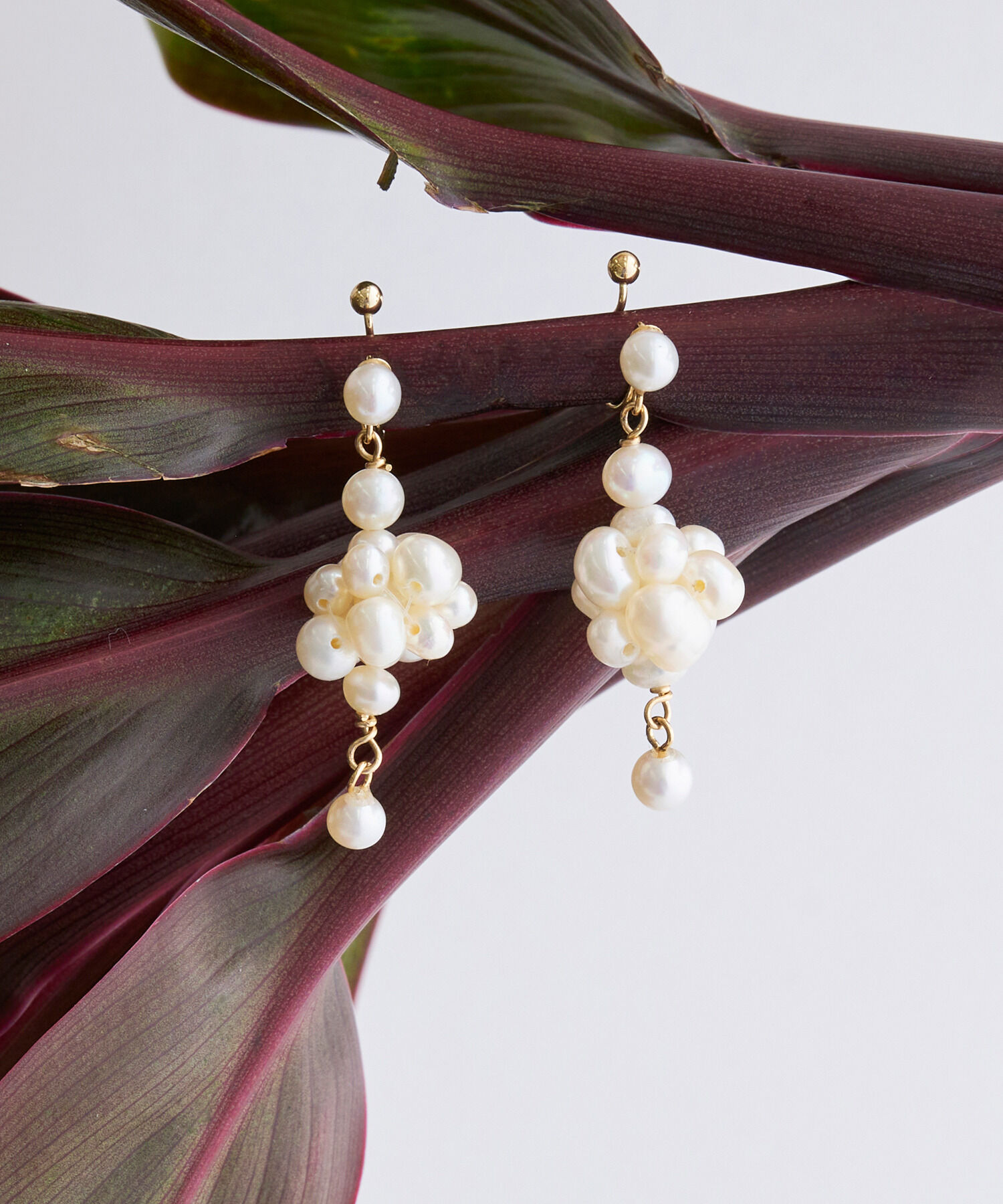 JUPITER「【K10】フルーツパールイヤリング」|イヤリング|