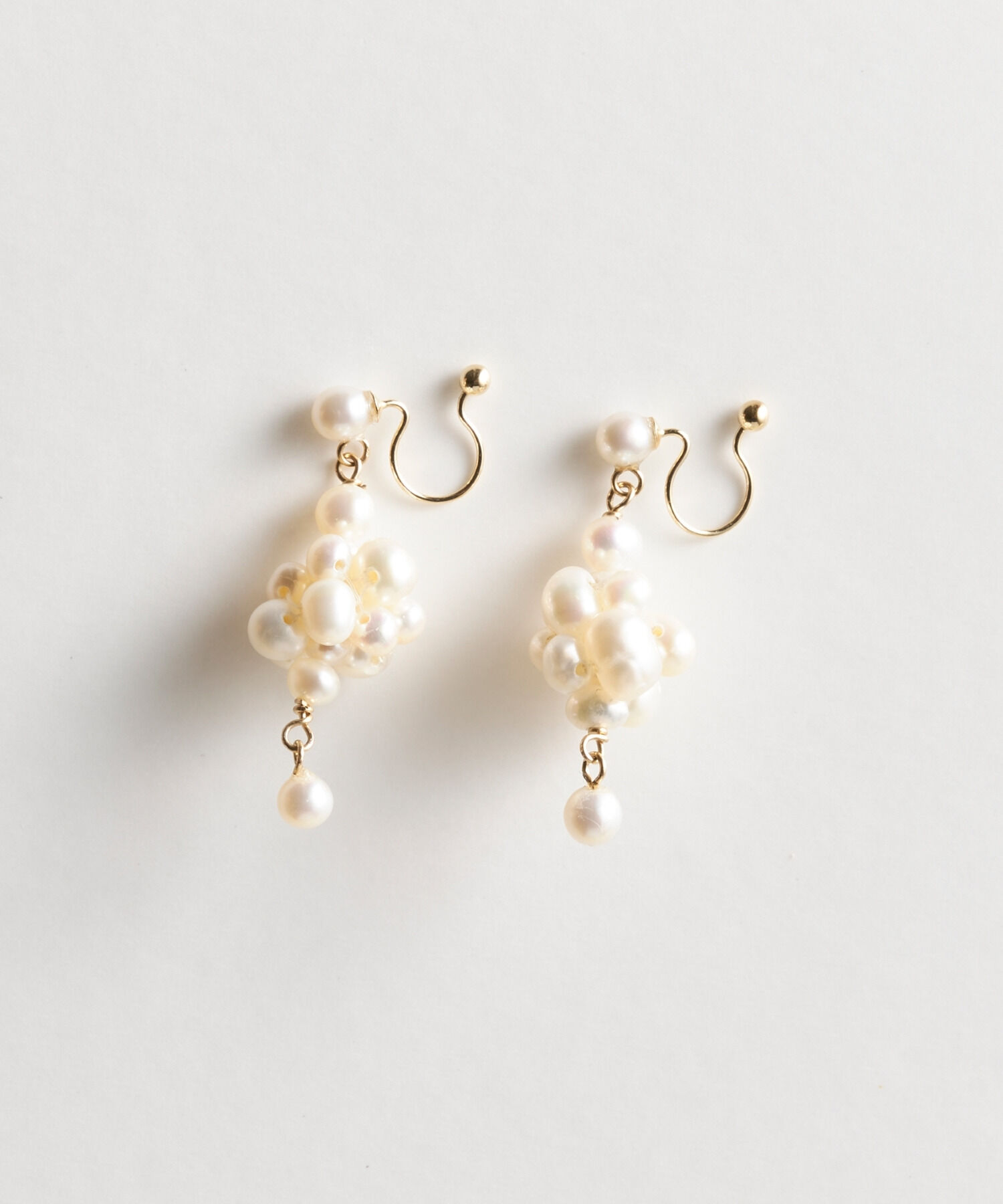 JUPITER「【K10】フルーツパールイヤリング」|イヤリング|