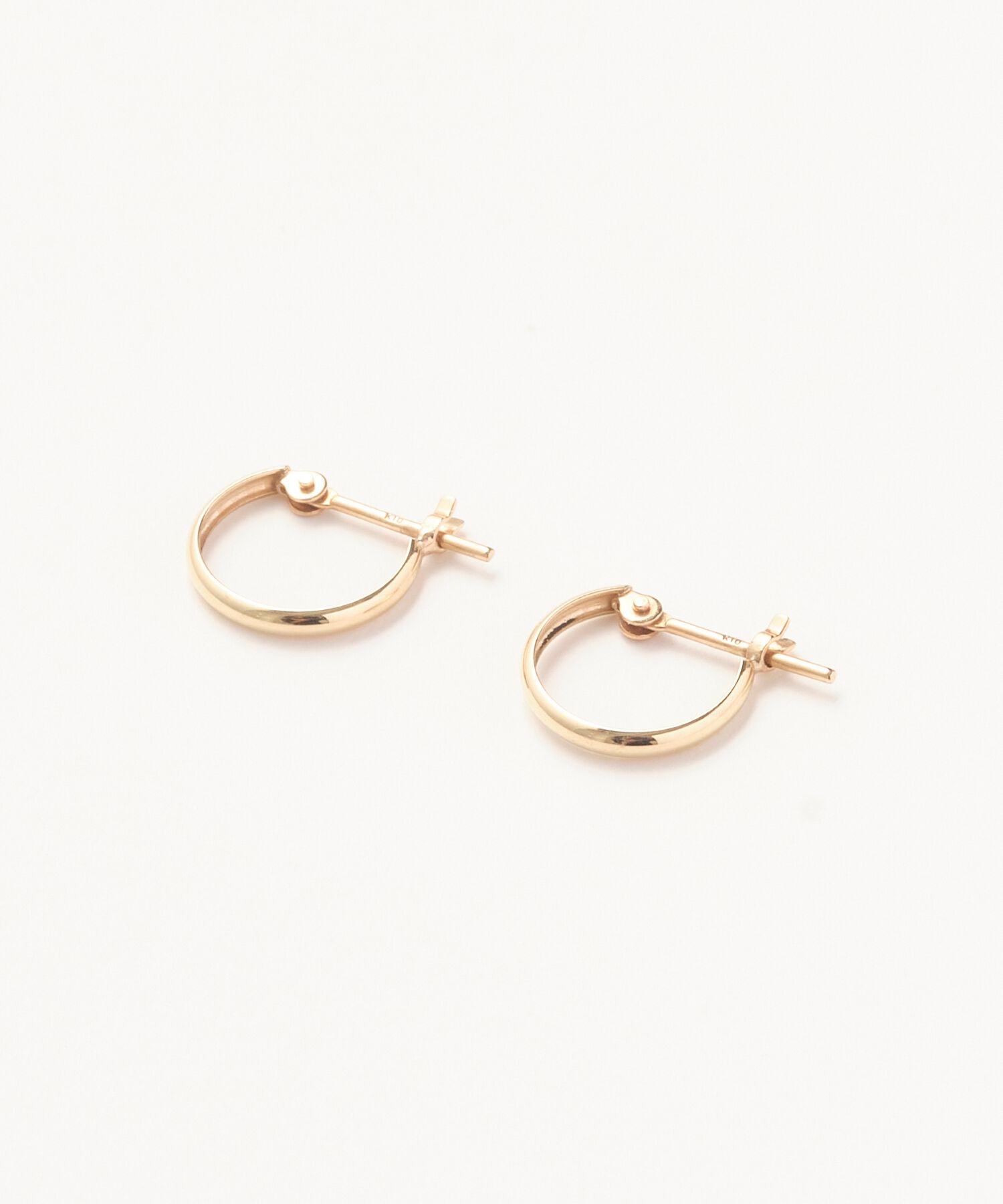 Phoebe「【K10YG】ディアフープピアス/BOX付き」|ピアス|