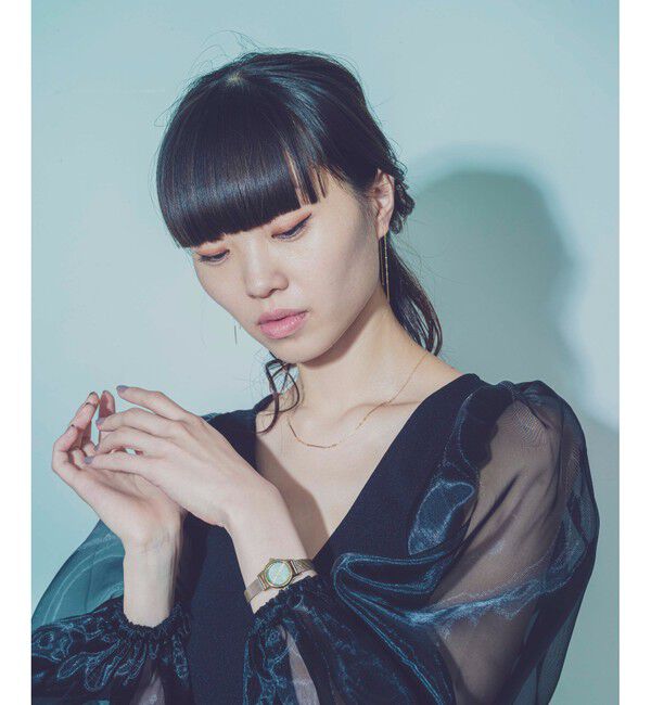 ete「ソーラーウォッチ メッシュベルト」|腕時計|