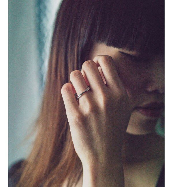 ete「[シェア] ダイヤモンド クロス リング」|リング|